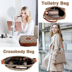 Weekender Bag for Women, Travel Duffel Bag Carry On Overnight Bag - Image 4