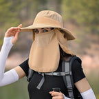 Sun Hats for Men Women Fishing Hat UPF 50+ Breathable Wide Brim Summer UV - Image 4