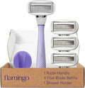Flamingo Shaving Razor Set for Women by Flamingo