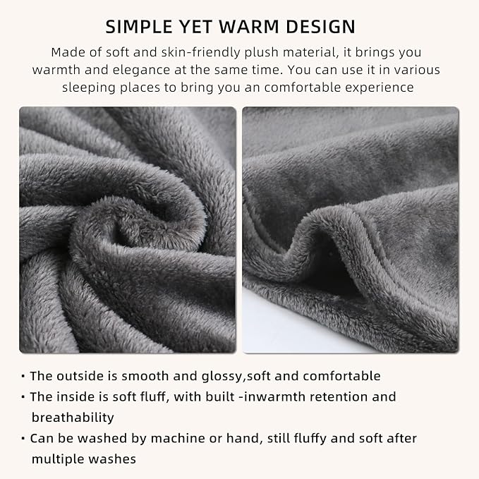 Melissa Large Travel Blanket and Inflatable Pillow Set - Image 9