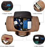 Litvyak Duffle Bag for Travel, 50L Canvas Travel Duffel Bags Overnight Weekend - Image 4