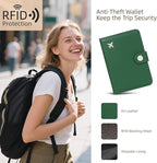 ZOPPEN Passport Holder Women, Passport Cover Travel Wallet Rfid Blocking - Image 3