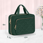 Wedama Toiletry Bag for Women, Large Cosmetic Travel Bag, Hanging Toiletry Bag - Image 5