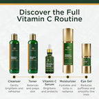 Tree of Life Beauty Vitamin C Skin Care Set, Skin Face Oil, Facial Serums for Dry and Sensitive Skin with Hyaluronic Acid & Vitamin E Soft Skin, 1 Fl Oz (Pack of 2)
