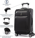 Travelpro Platinum Elite Softside Expandable Carry on Luggage, 8 Wheel Spinner - Image 2