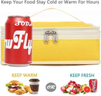 FlowFly Small Insulated Lunch box Portable Soft Bag Mini Cooler Thermal Meal - Image 3