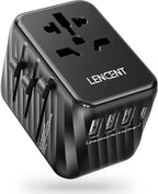 LENCENT Universal Travel Power Adapter, International AC Plug Adaptor by LENCENT