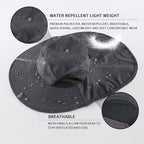 Home Prefer Outdoor UPF50+ Sun Hat Wide Brim Mesh Fishing Hat - Image 3