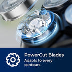 Cordless Electric Razor for Men: 3-in-1 Shaver for Beard/Nose/Sideburns - Image 2