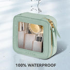 Prite Small Makeup Bag for Women Portable Clear Makeup Bag Cute Mini Waterproof - Image 5