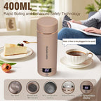 Travel Electric Kettle Portable Mini Kettle, Small Hot Water Boiler - Image 3