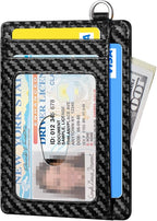 FurArt Slim Minimalist Wallet, Front Pocket Wallets, RFID Blocking, Credit Card - Image 2