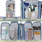 PAVILIA Extra Large Toiletry Bag Travel Bag - Image 4