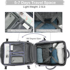 Hanples Extra Large Travel Backpack - Image 8