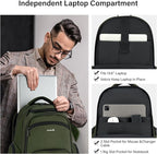 Hanke College Laptop Backpack Multi-Pocket, 18-Inch Large Travel Backpack - Image 4