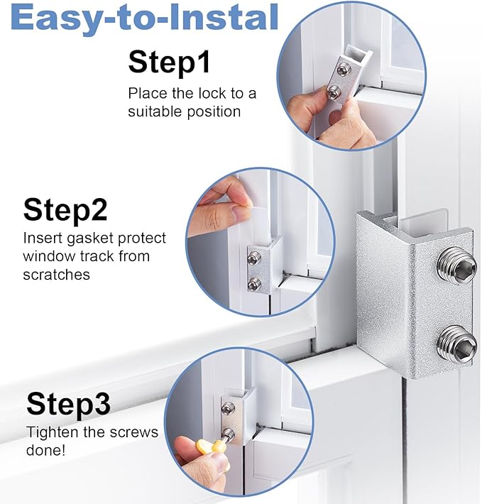 6 Sets Sliding Window Locks - Image 4