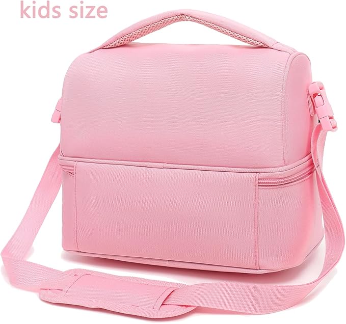 FlowFly Double Decker Cooler Insulated Lunch Bag Large Tote - Image 6