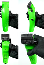 Supreme Trimmer Vader Clipper with DLC Taper Blade STC5098 | 210 Min Run Time 7500 RPM Hair Trimmer | Professional Brushless Motor Barber Clipper | Acid