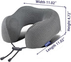 napfun Travel Pillow, 100% Pure Memory Foam Neck Pillows - Image 4