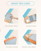 BAGSMART 6 Set Compression Packing Cubes - Image 6
