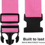 Luggage Straps for Suitcases TSA Approved-2 Pack Bright Personalized Luggage - Image 2