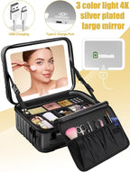 Kalolary Travel Makeup Train Cases, Makeup Bag - Image 6