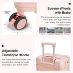 Ride On Luggage with Foldable Seat - Image 5