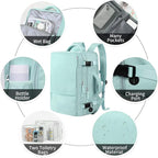 Hanples Carry on Backpack, Laptop Travel Backpack - Image 5