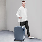 mixi Hardside PC Suitcase 24 Inch Checked Luggage Spinner Wheels TSA - Image 3