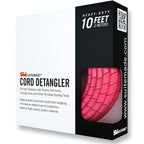 CORD DETANGLER for Curling Irons, Hair Straighteners, Blow Dryers & Clippers (10-Feet, Hot Pink)