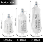 GYGYL Soft Flask, TPU Collapsible Soft Water Bottle - Image 2