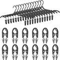 Maitys 24 Pieces Folding Travel Hangers Foldable by Maitys