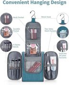 Narwey Small Hanging Travel Toiletry Bag Cosmetic Make up Organizer - Image 3