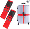 2Pcs Luggage Straps for Suitcase Travel Accessories TSA Approved, 80In Long by Ajmyonsp