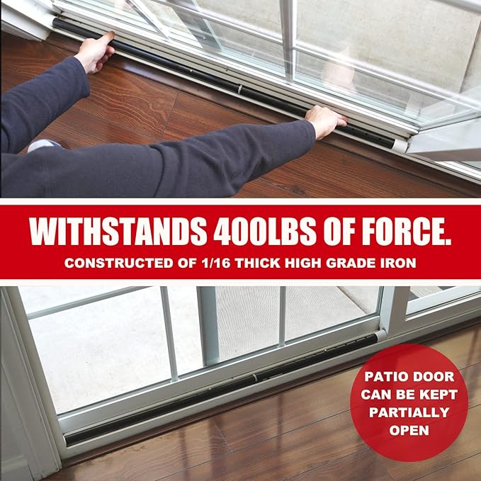 SECURITYMAN 2-in-1 Door Security Bar & Sliding Door Security Bar - Image 5