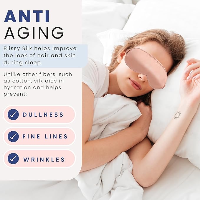 Blissy Silk Sleep Mask - Image 6
