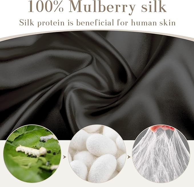 100% Mulberry Silk Sleep Mask Eye Mask - Image 3