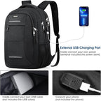 Backpack for Men and Women, School Backpack for Teens, Water Resistant Travel - Image 4