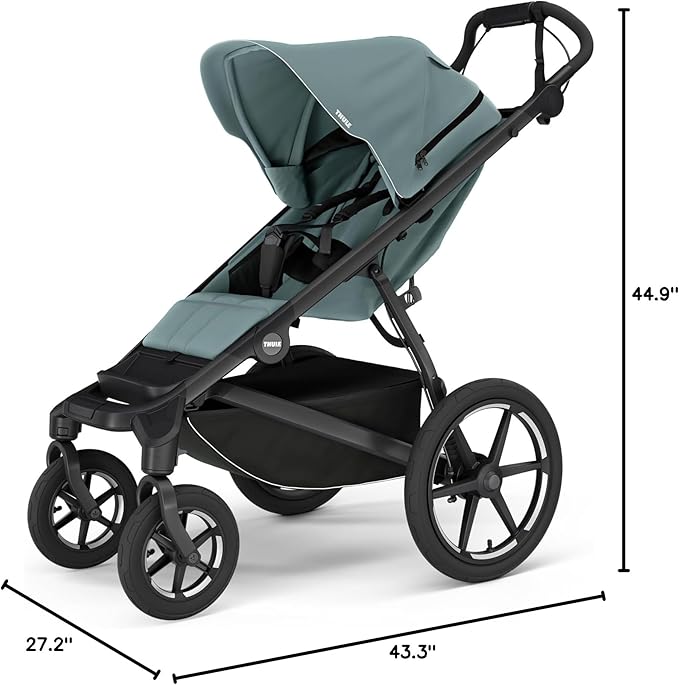 Thule Urban Glide 4-Wheel Single Child All-Terrain Stroller, Full-Suspension - Image 7