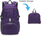 Yaopeing Lightweight Backpack, 25L Foldable Hiking Packable, Water Resistant - Image 5