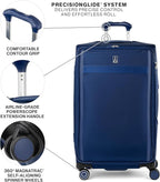Travelpro VersaPack+ Lightweight Softside Expandable Checked Luggage, 8 Spinner - Image 2