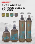 UTOBEST 150ml Soft Flask, 2 Pack Flexible TPU Hydration Water Bottle, - Image 6
