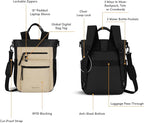 Sherpani Soleil, Anti Theft Convertible Backpack, 3 in 1 Tote Bag, Crossbody Bag - Image 5
