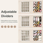 Shoe Organizer for Closet 2 Pack, Foldable Shoe Box - Image 4