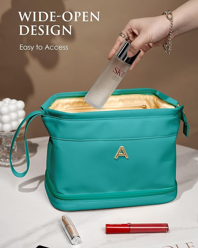Freshman Gifts, Birthday Gift for Her, Makeup Bags, Waterproof Double Layer - Image 4