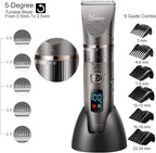Hatteker Beard Trimmer for Men Professional Hair Clipper Hair Trimmer Shaver Haircut Detail Cutting Kit for Men Cordless Waterproof