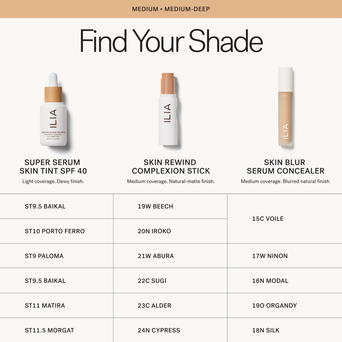 Super Serum Skin Tint SPF 40 (ST10 Porto Ferro | Medium with neutral undertones)