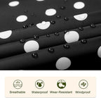 SaphiRose Unisex Rain Poncho Raincoat Hooded - Image 5
