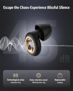 Ear Plugs for Sleeping Noise Cancelling: 45db Ultra-Comfy Reusable - Image 2