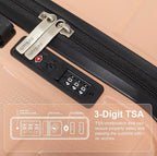 Hardshell Luggage Sets 3 Piece ABS+PC Travel Suitcase Hard Sided Luggage - Image 2